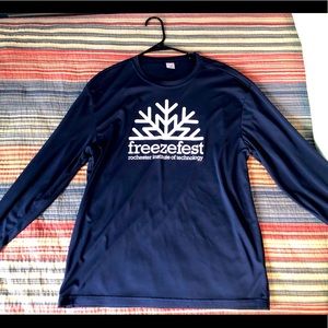 RIT Men’s Long Sleeve Athletic Shirt Freezefest